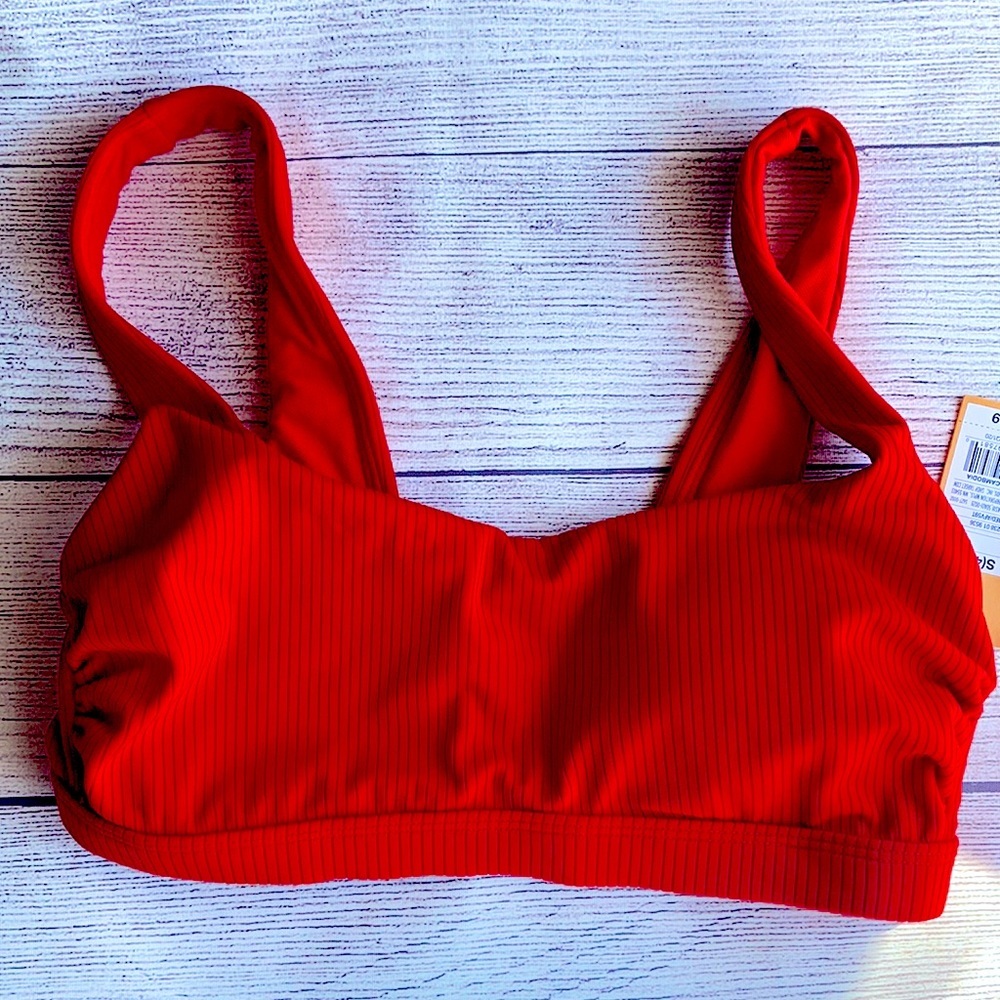 5/25 Bralette Bikini Top - Kona Sol Small Red